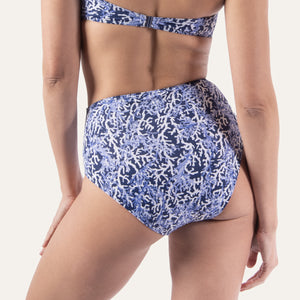 تنورة كورال عميقة عالية الخصر 