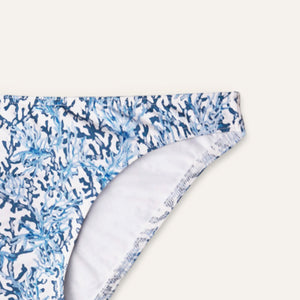 حذاء تقليدي أزرق مرجاني 