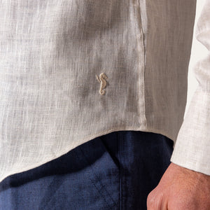 Classic Linen Shirt Sand