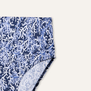 تنورة كورال عميقة عالية الخصر 