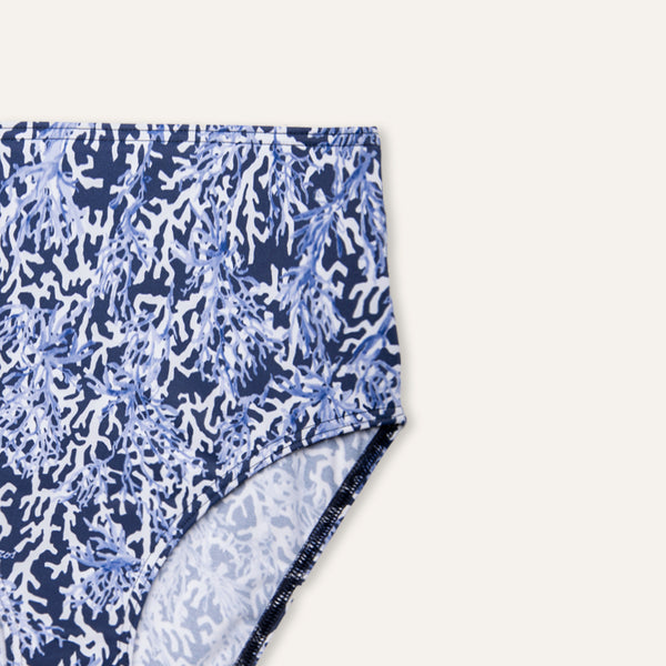 تنورة كورال عميقة عالية الخصر 