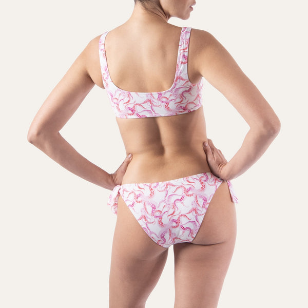Crop Top Octopus Pink - Bikini_Top - K A M P O S