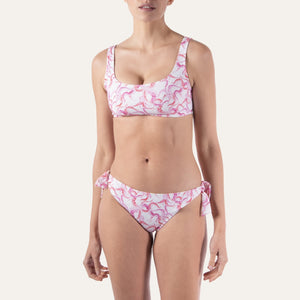 Crop Top Octopus Pink - Bikini_Top - K A M P O S