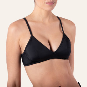 Full Cup Top Black - Bikini_Top - K A M P O S