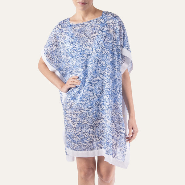 Kaftan Coral Blue - Kaftan_Women - K A M P O S