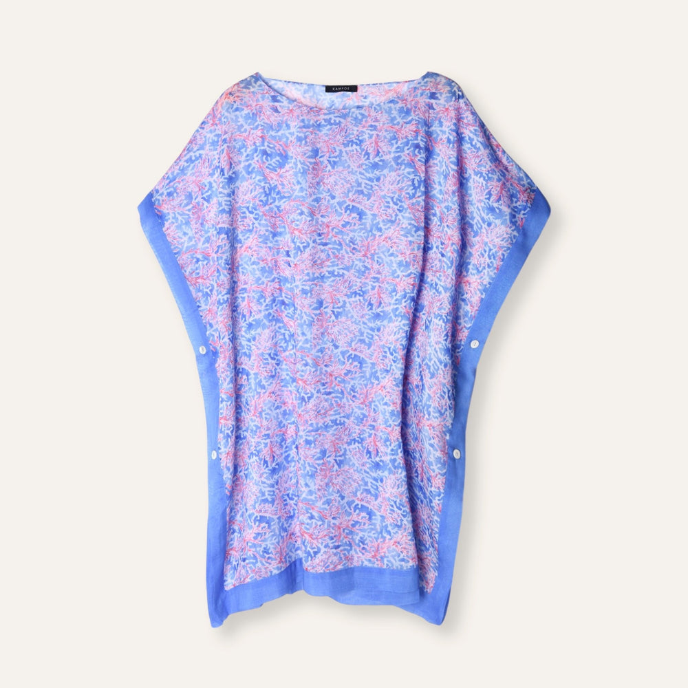 Kaftan Coral Red - Kaftan_Women - K A M P O S