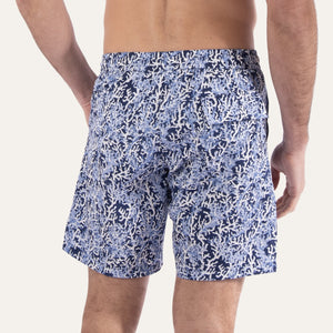 Swim Shorts Long Coral Deep - Swimshorts_Man - K A M P O S