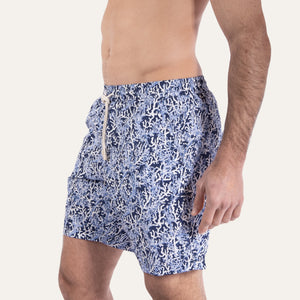 Swim Shorts Long Coral Deep - Swimshorts_Man - K A M P O S