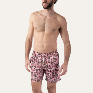 Swim Shorts Long Octopus Olive - Swimshorts_Man - K A M P O S