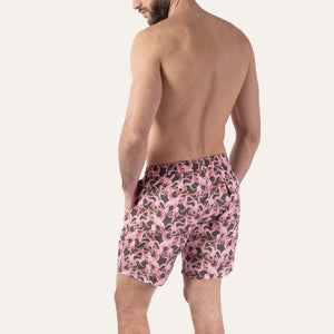 Swim Shorts Long Octopus Olive - Swimshorts_Man - K A M P O S
