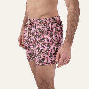 Swim Shorts Octopus Olive - Swimshorts_Man - K A M P O S