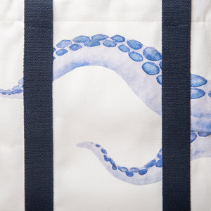 Tote Bag Large Octopus Navy - Bag_Unisex - K A M P O S