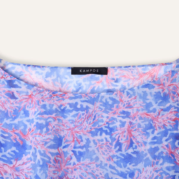 قفطان أحمر مرجاني