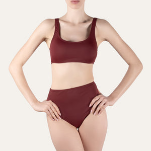 Crop Top Maroon - KAMPOS