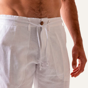 Linen Pants White