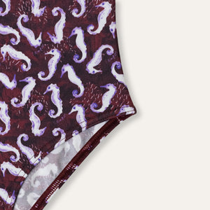 Olympic Seahorse Burgundy (Kids)