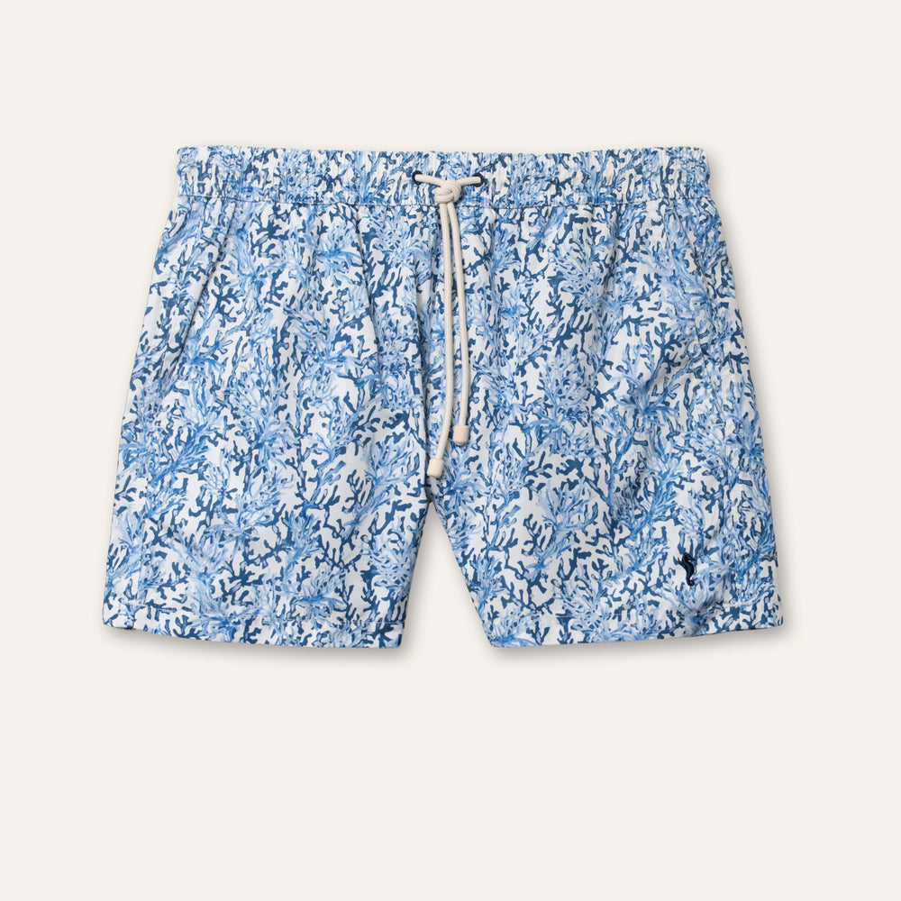 Swim Shorts Coral Blue