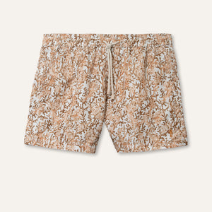 شورت سباحة باللون المرجاني الرملي