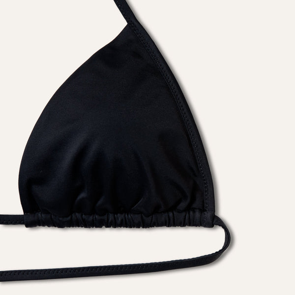 Tie-Side Bikini Black